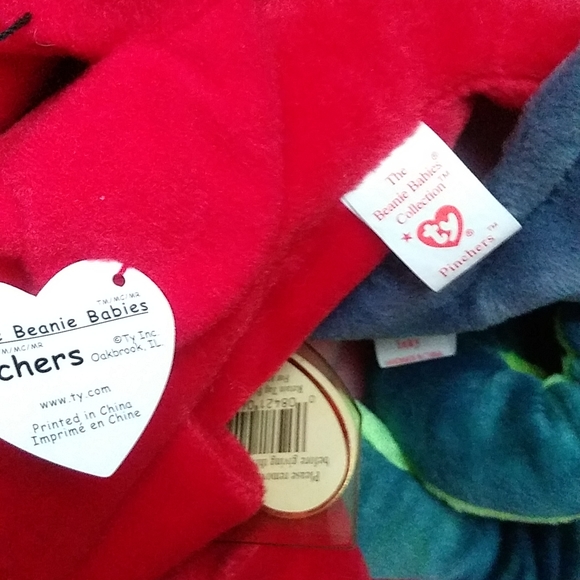 Ty Mystery 12 Each Rare VINTAGE: Pinchers-Inky- Quackers-Speedy-Wiggly-AND MORE! - Picture 3 of 14